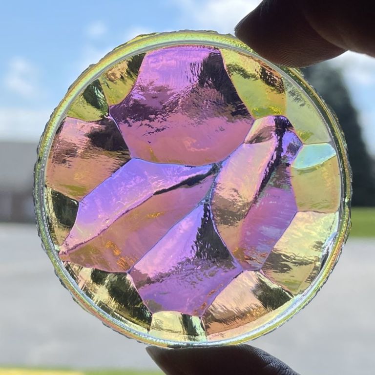 Dichroic 38mm Jewel Rl38 01 Lava Glass House Store 1063