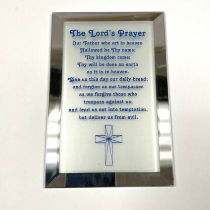 94005CF Lord's Prayer Beveled Mirror