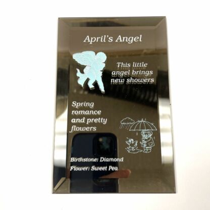 94017CF April's Angel Beveled Mirror