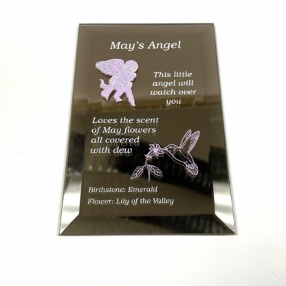 94018CF May's Angel Beveled Mirror