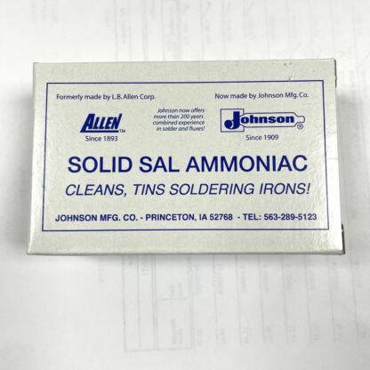 Solid Sal Ammoniac Iron Tip Cleaning Block