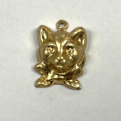 Brass 3-D Small Cat #BC186