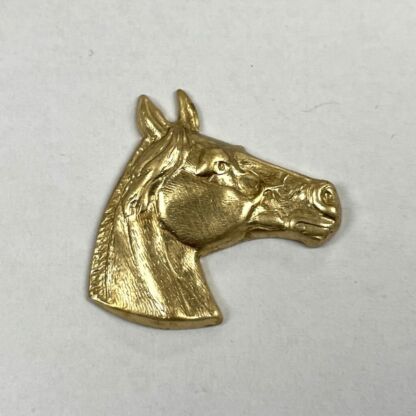 Brass 3-D Horse Head #BH258