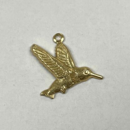 Brass 3-D Small Hummingbird #BH303