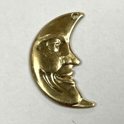 Brass 3-D Small Man In The Moon #BM202