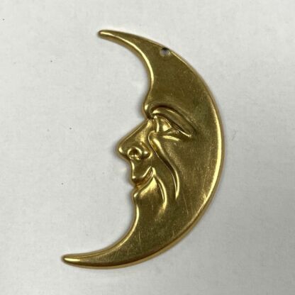 Brass 3-D Old Man In The Moon #BM300L