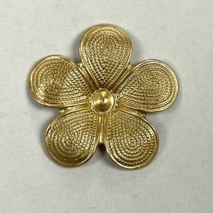 Brass 3-D Flower Petal #BP198