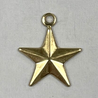 Brass 3-D Tiny Star #BST324