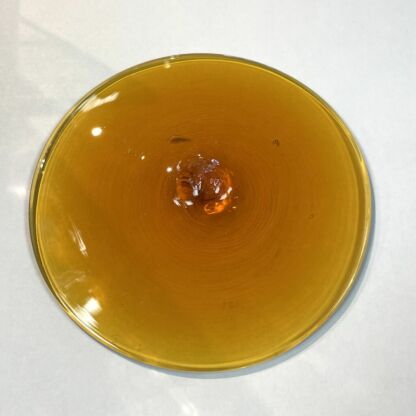 Kokomo Glass Rondel 6" Amber #KR502 - Image 4