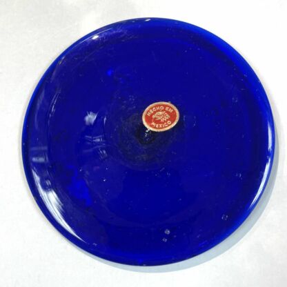 Rondel Handblown Glass 4" Colbalt Blue MR100 - Image 2