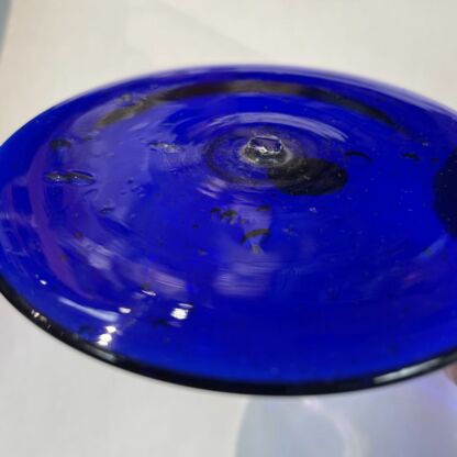 Rondel Handblown Glass 4" Colbalt Blue MR100 - Image 3