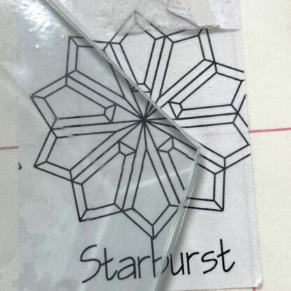 Starburst Clear Bevel Cluster