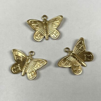 Brass Small Butterfly #BF384