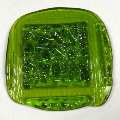 Pressed Square Jewel KJ50-03 (50mm / 2") Green - Image 3